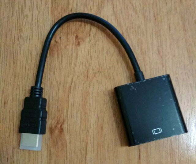 HDMI to VGA кабель