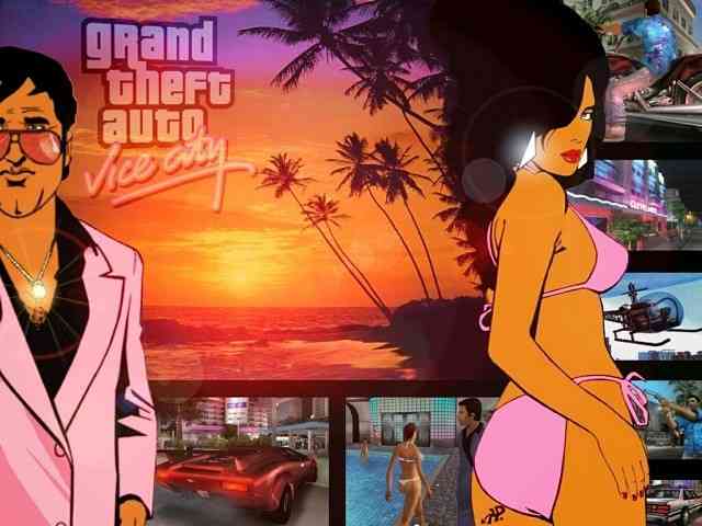 Обложка игры Grand Theft Auto: Vice City