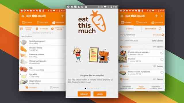 Eat This Much – Meal Planner