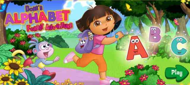 Игра Dora’s Alphabet Forest Adventure