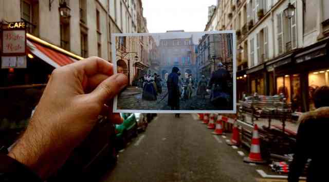 Рис. 3 – Историческая достоверность при изображении улиц Парижа
