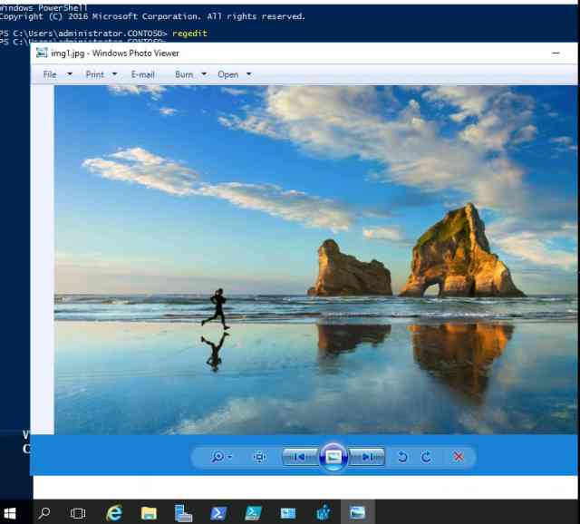windows photo viewer в windows server 2016